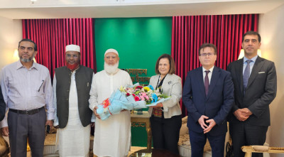 জামায়াত আমিরের সঙ্গে তুরস্কের উপপররাষ্ট্রমন্ত্রীর সাক্ষাৎ